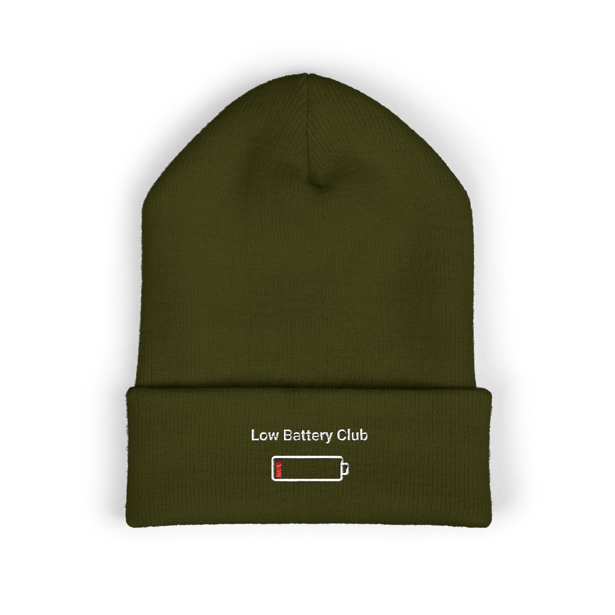 Low Battery Club Beanie
