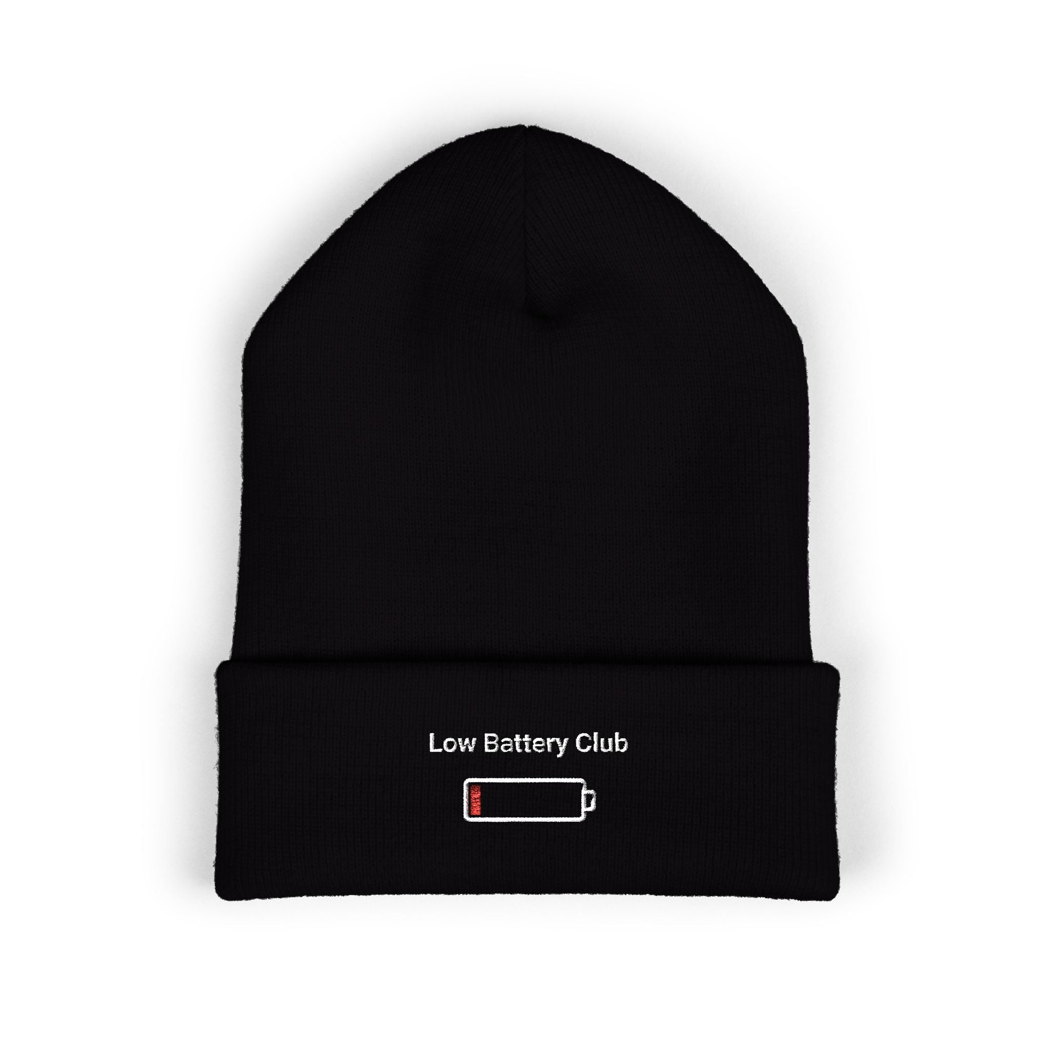 Low Battery Club Beanie
