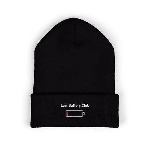 Low Battery Club Beanie
