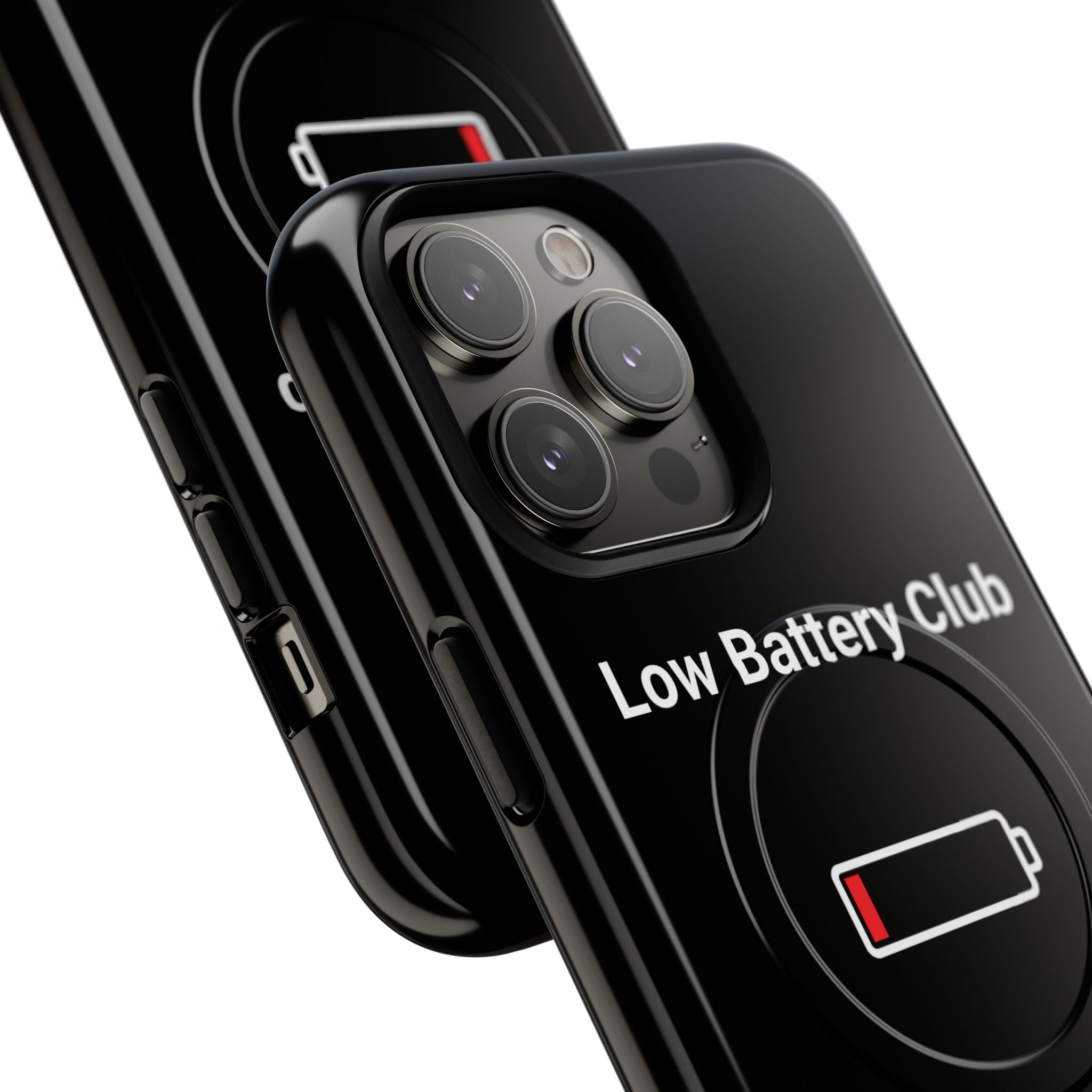 Low Battery Club Tough Magnetic Phone Case — Low Battery Design