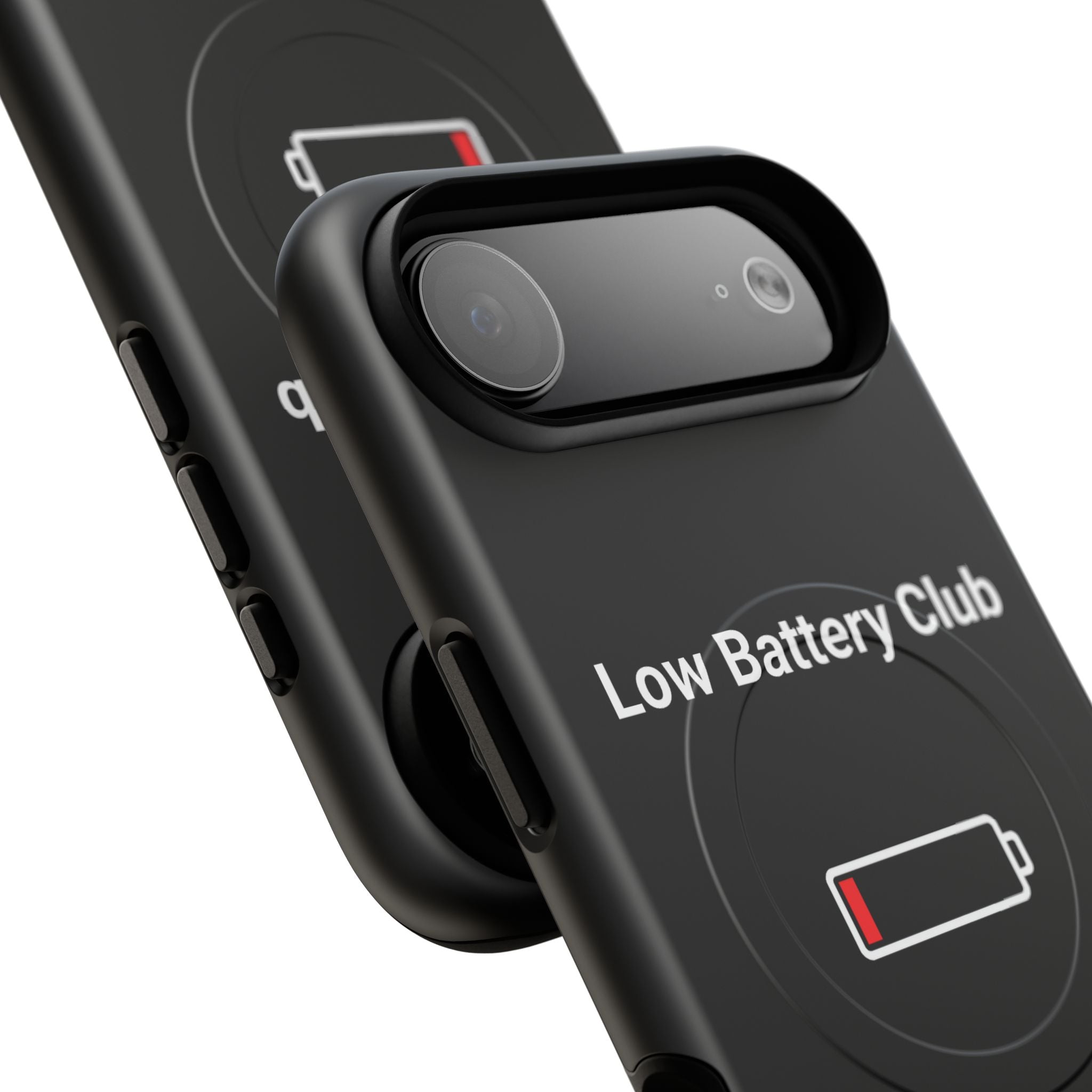Low Battery Club Tough Magnetic Phone Case — Low Battery Design