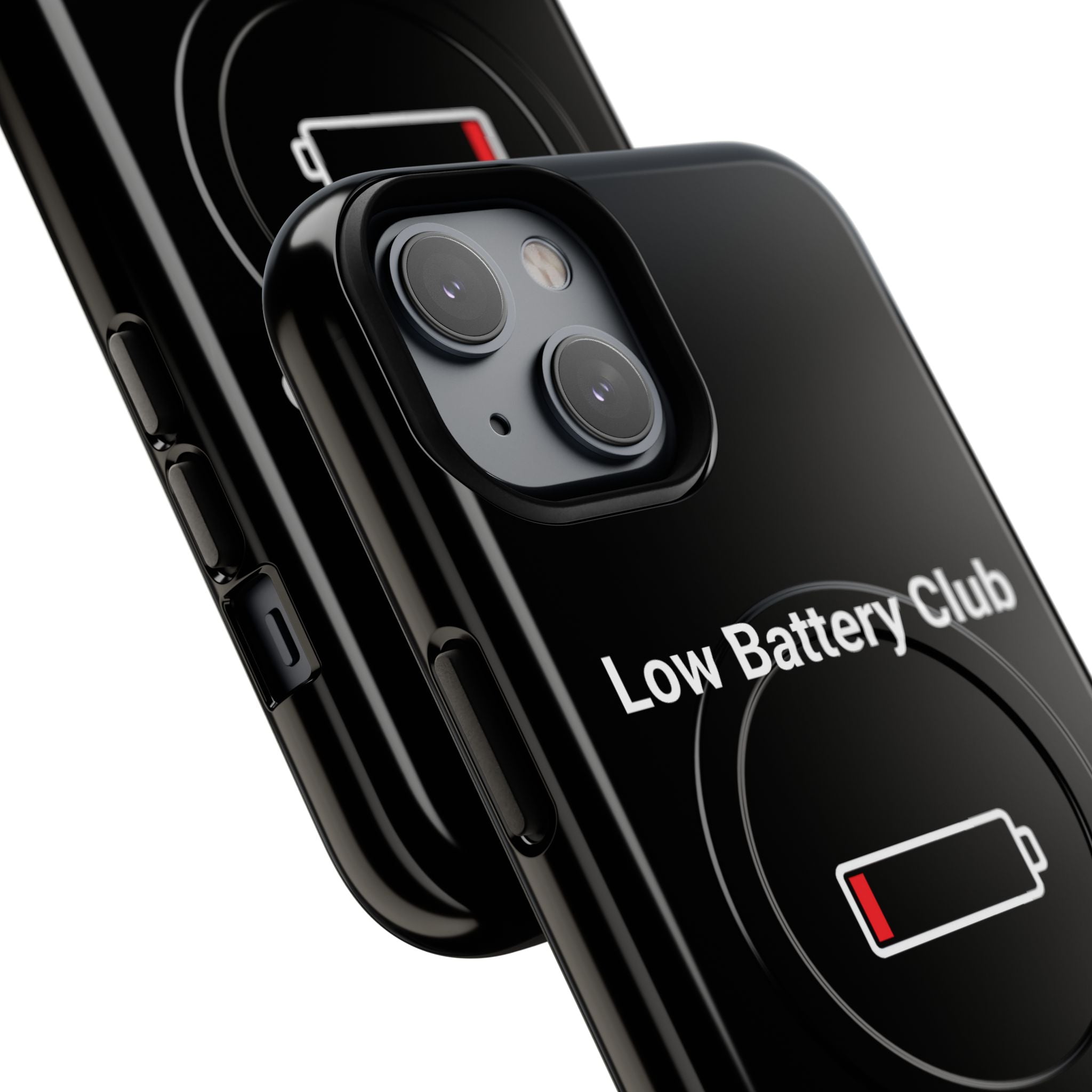 Low Battery Club Tough Magnetic Phone Case — Low Battery Design