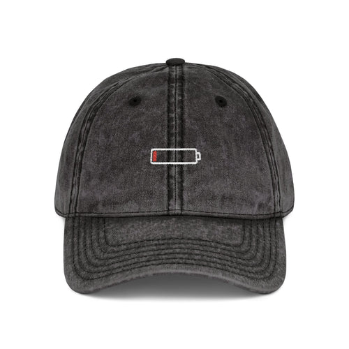 Low Battery Club Vintage Dad Hat