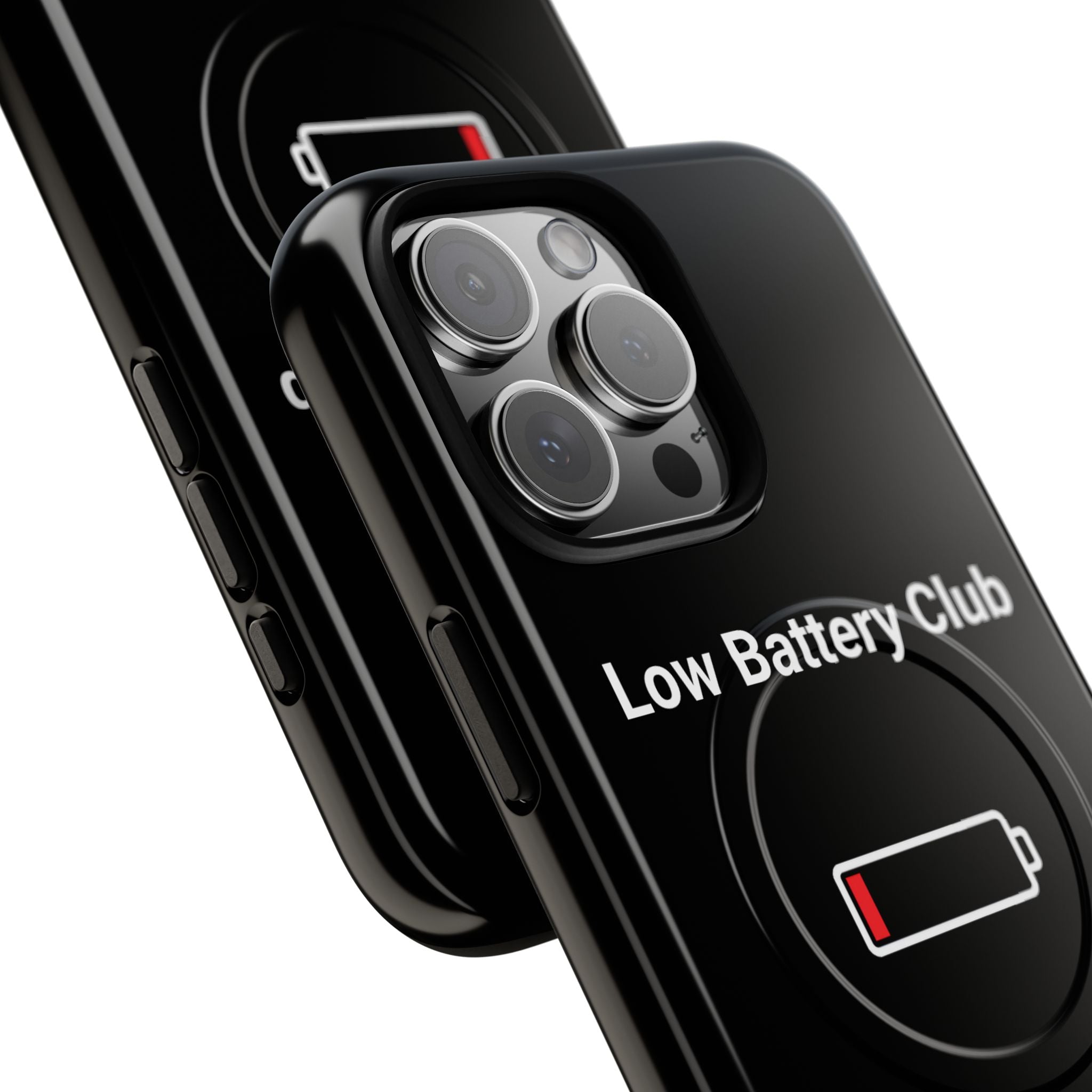 Low Battery Club Tough Magnetic Phone Case — Low Battery Design