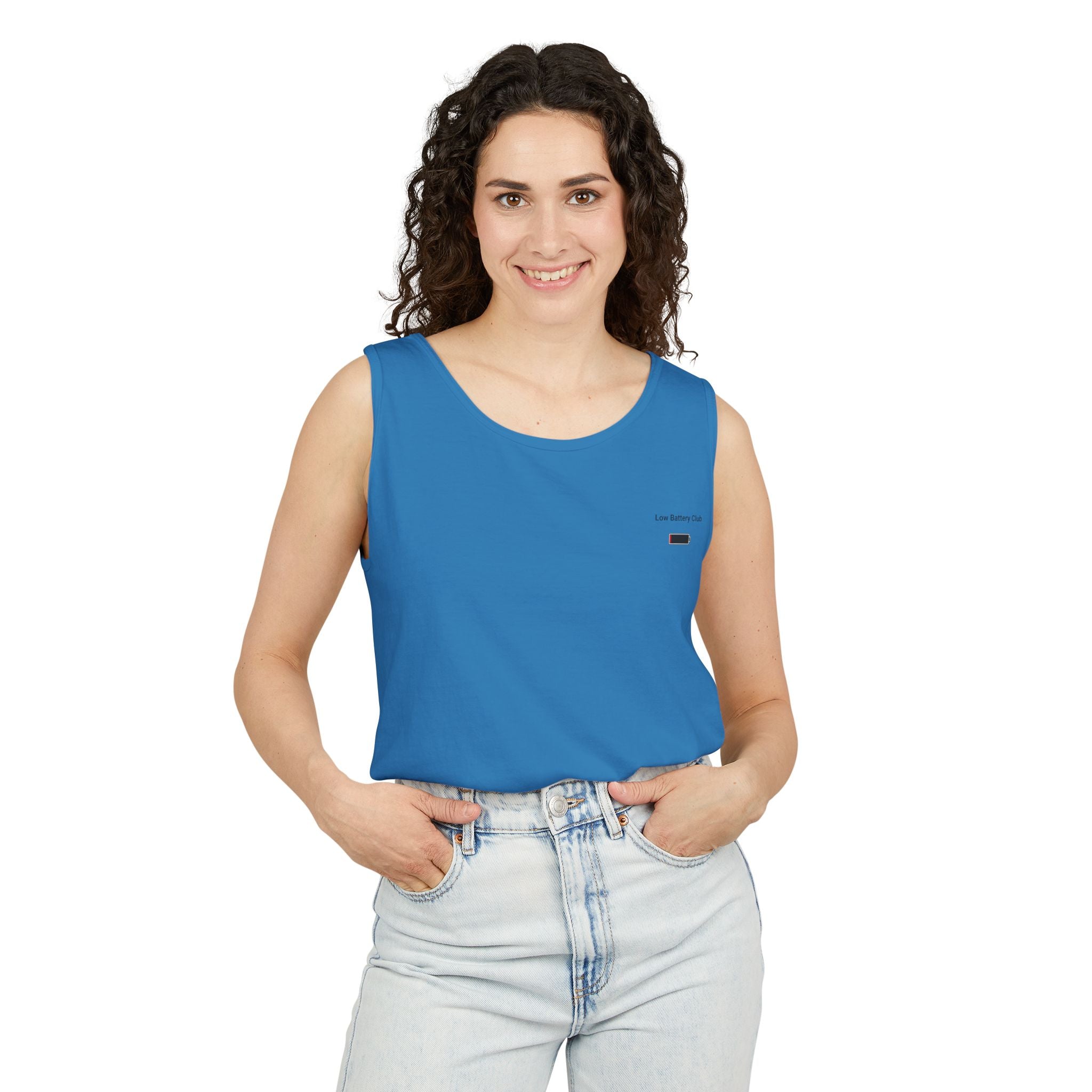 LBC Minimal Chest Logo Tank Top — Casual Southern California Beachwear
