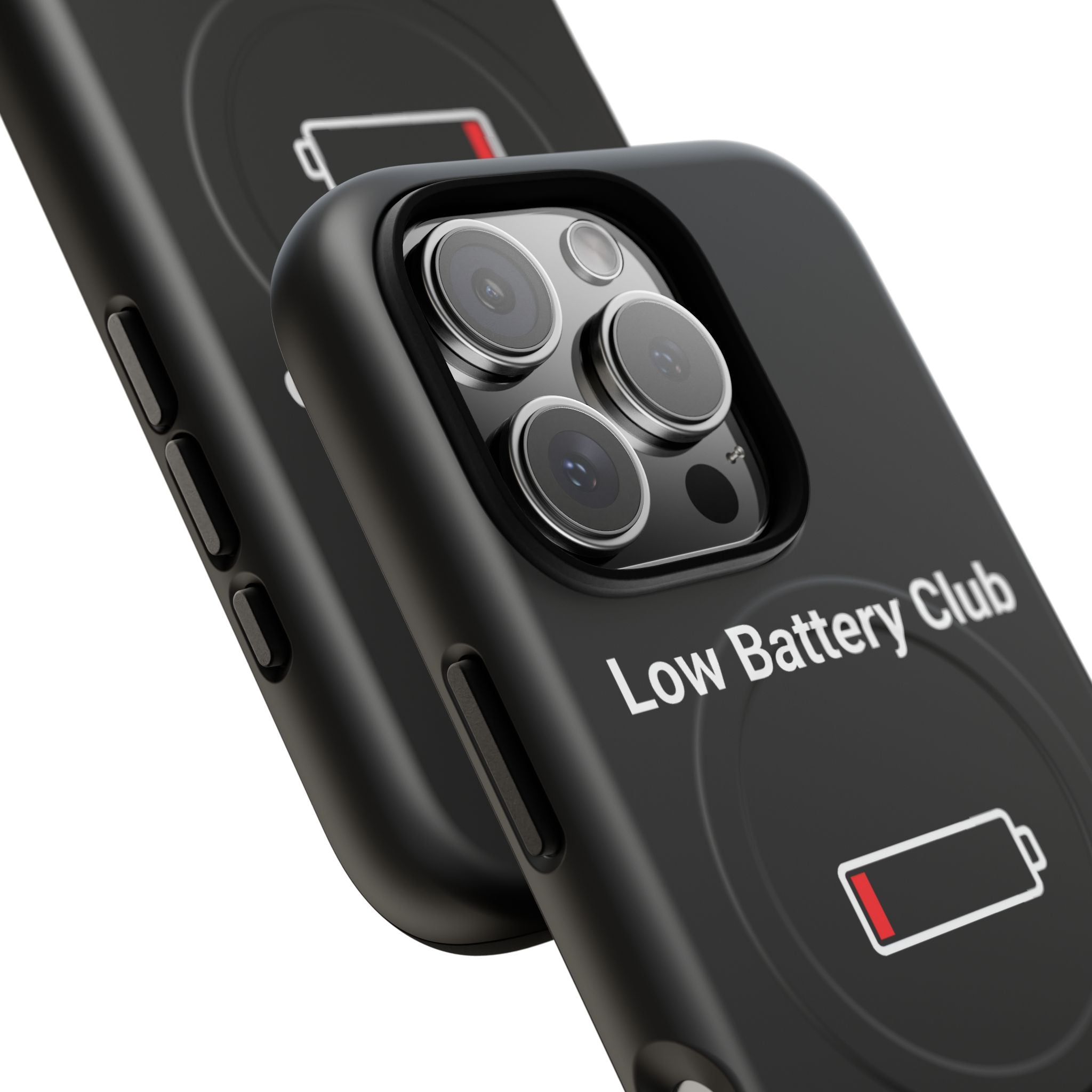 Low Battery Club Tough Magnetic Phone Case — Low Battery Design