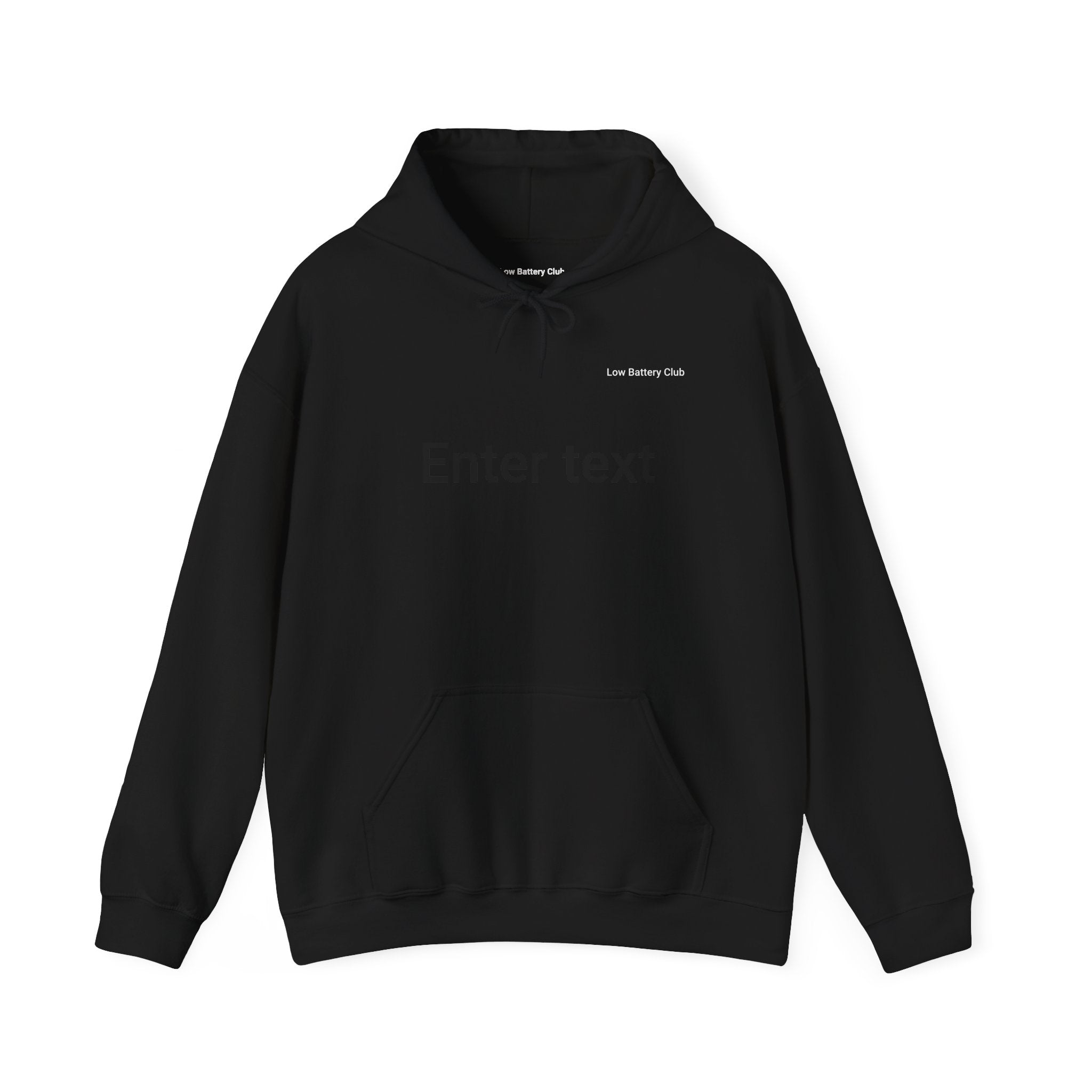 Low Battery Club Heavyweight Hoodie