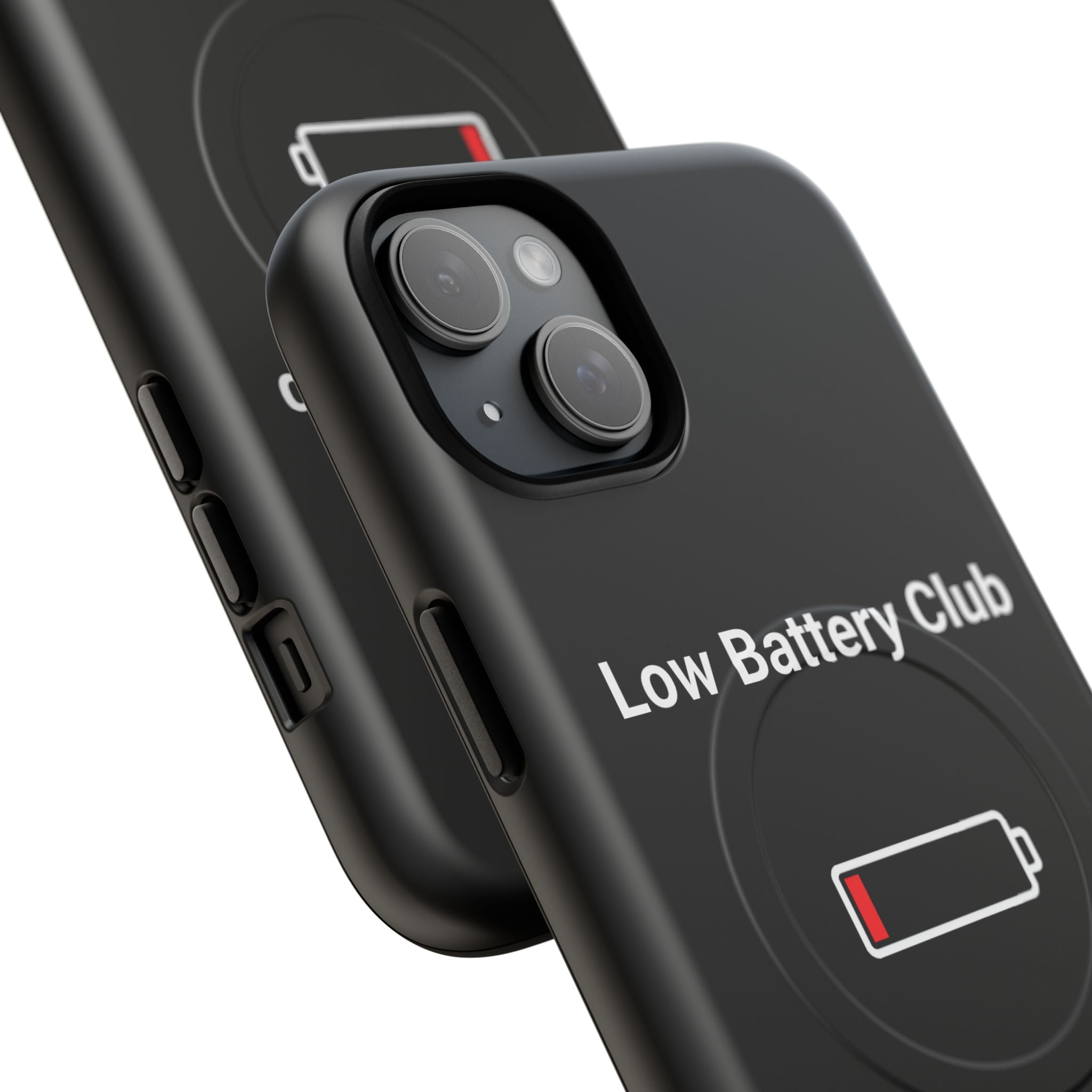 Low Battery Club Tough Magnetic Phone Case — Low Battery Design