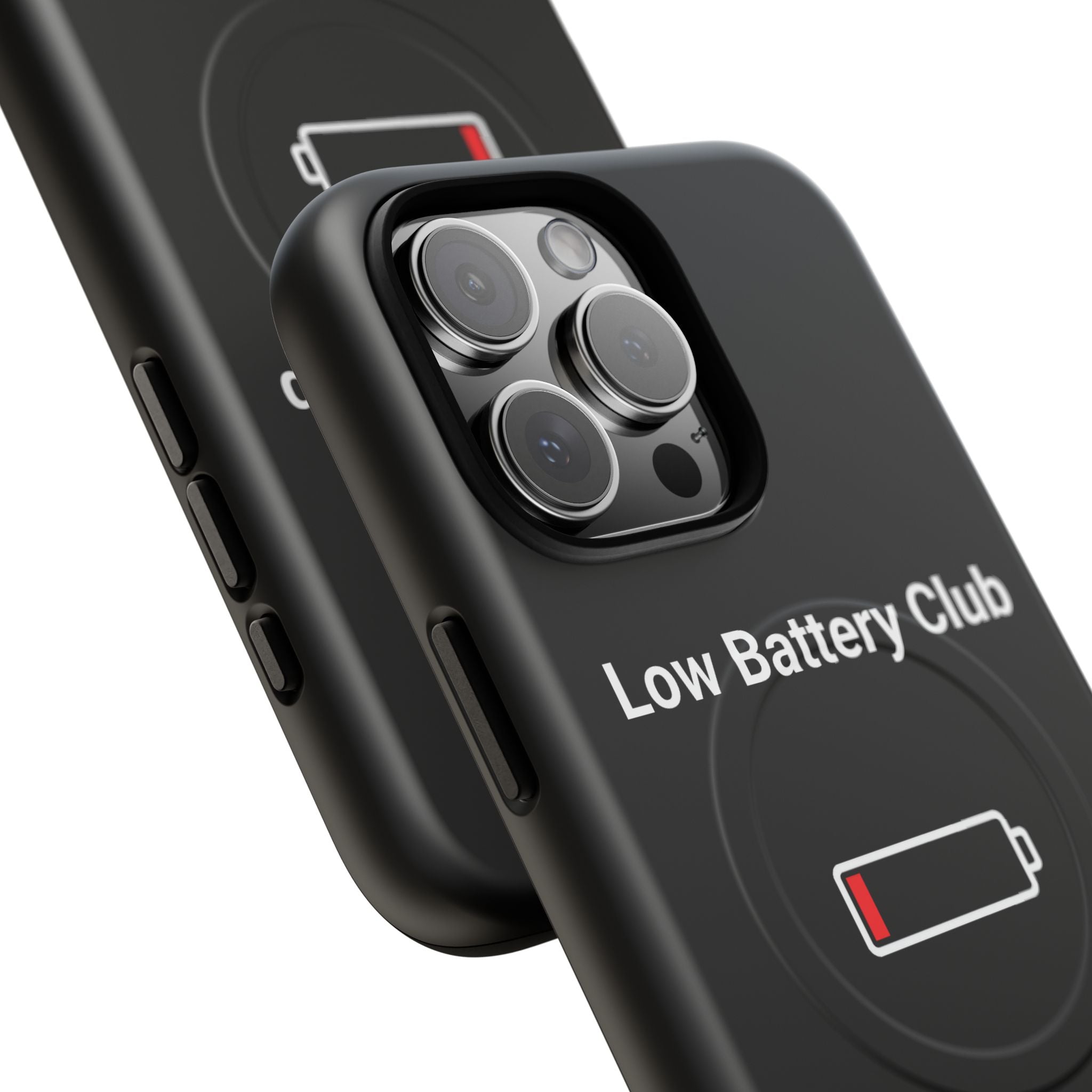 Low Battery Club Tough Magnetic Phone Case — Low Battery Design