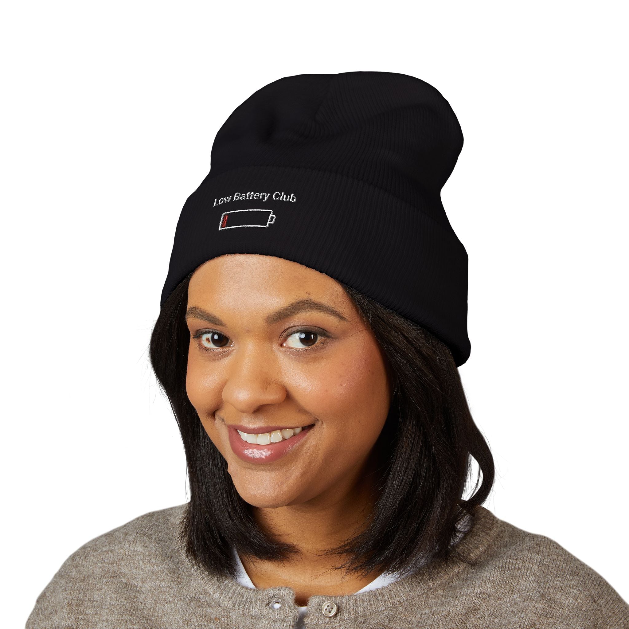 Low Battery Club Beanie
