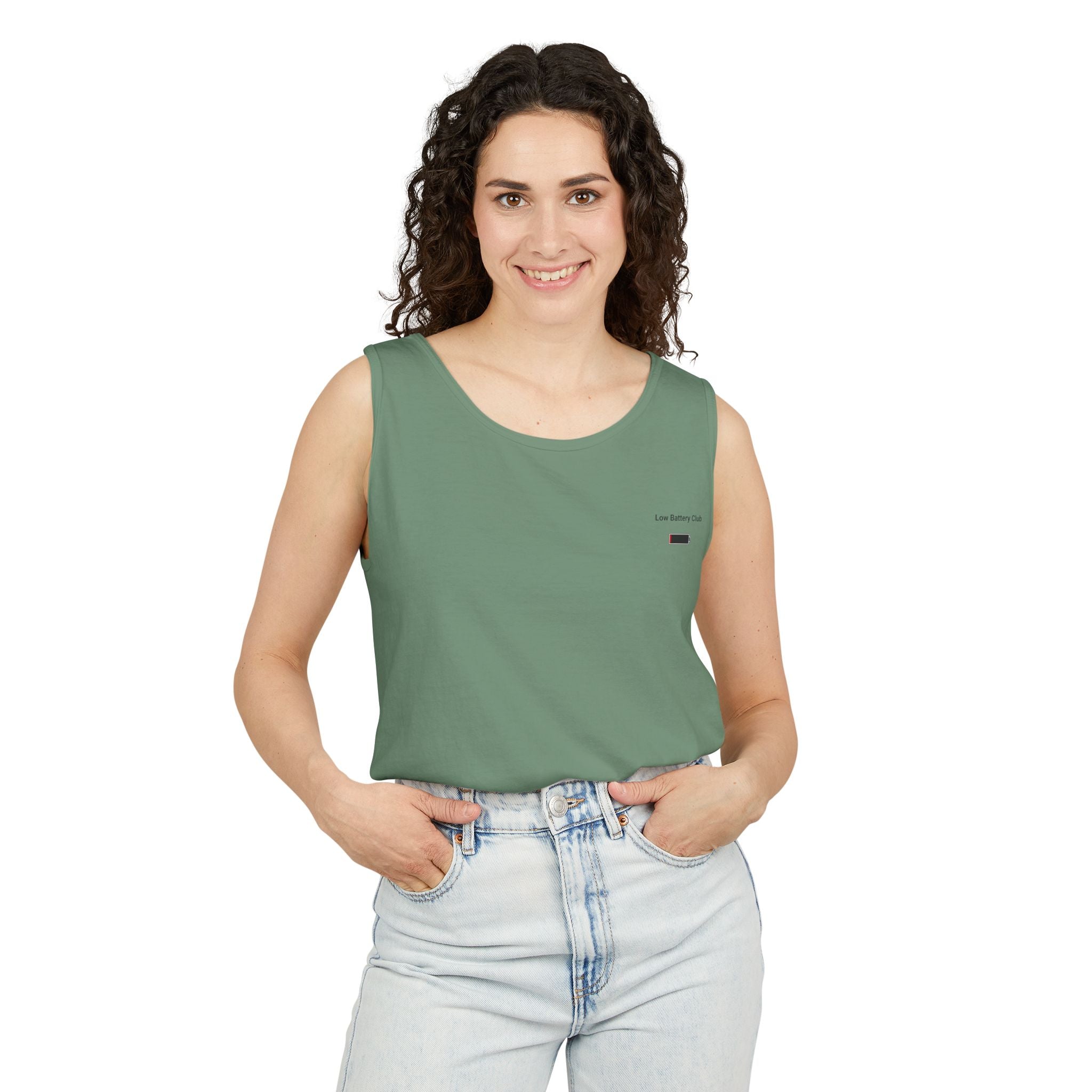 LBC Minimal Chest Logo Tank Top — Casual Southern California Beachwear