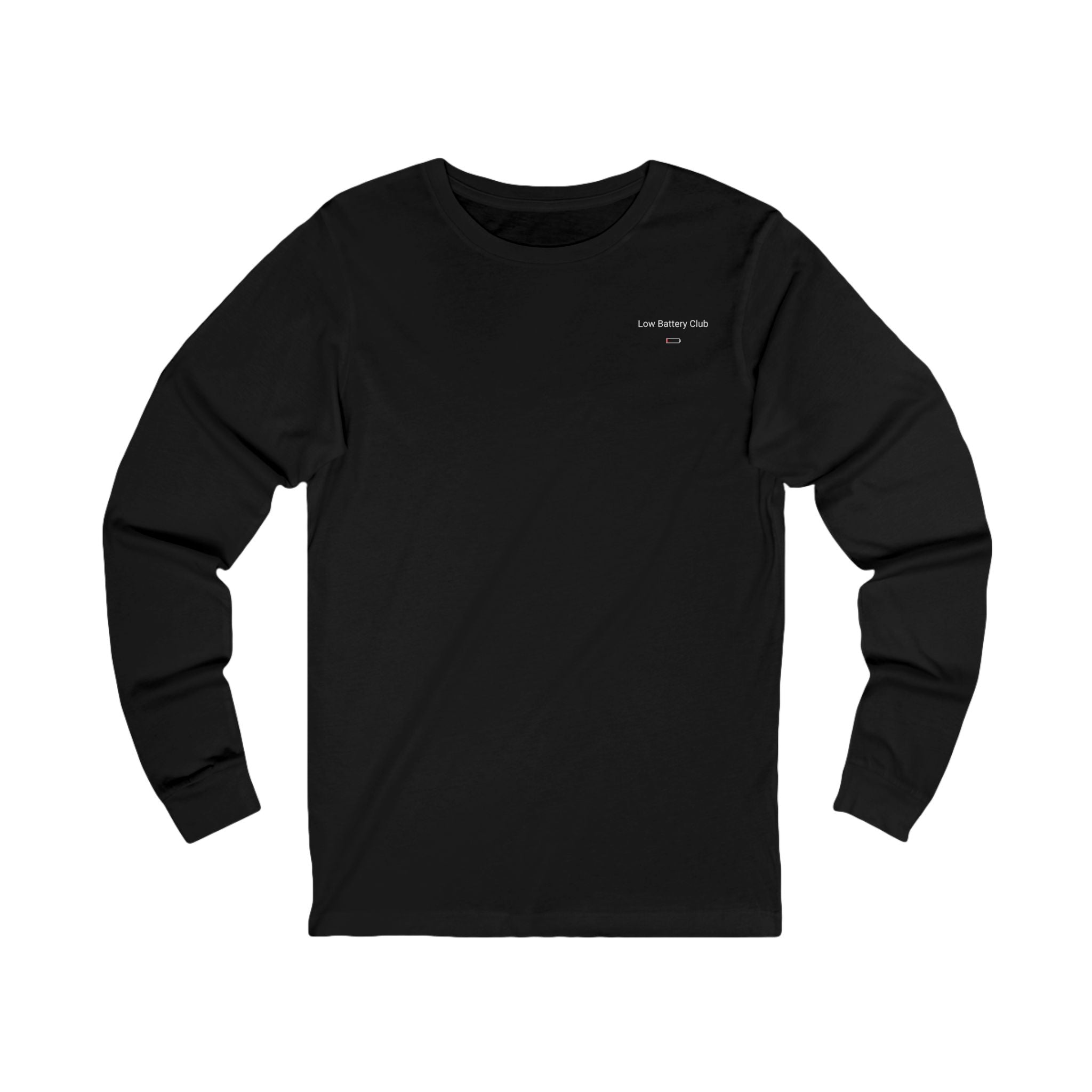 Low Battery Club Long Sleeve Tee