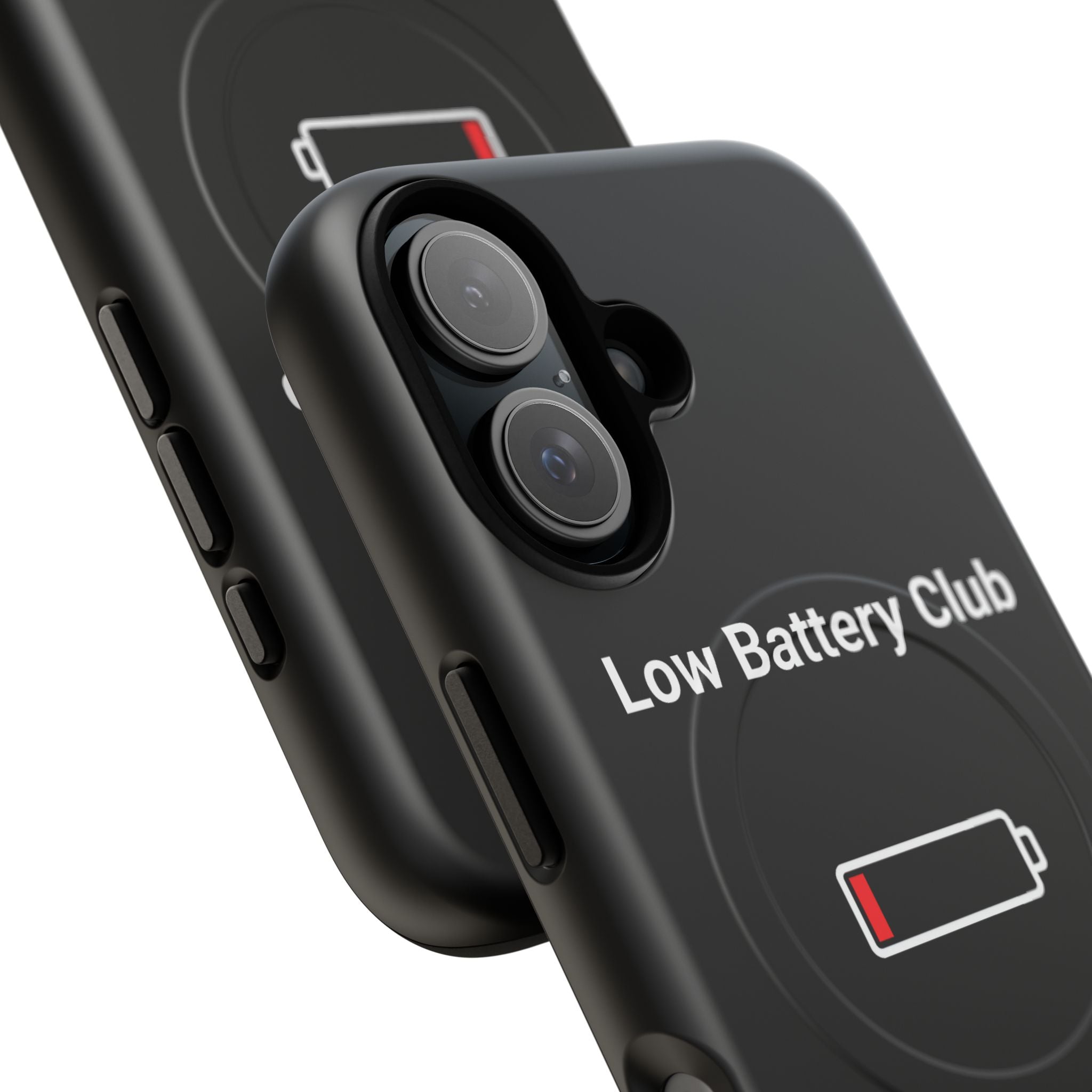 Low Battery Club Tough Magnetic Phone Case — Low Battery Design