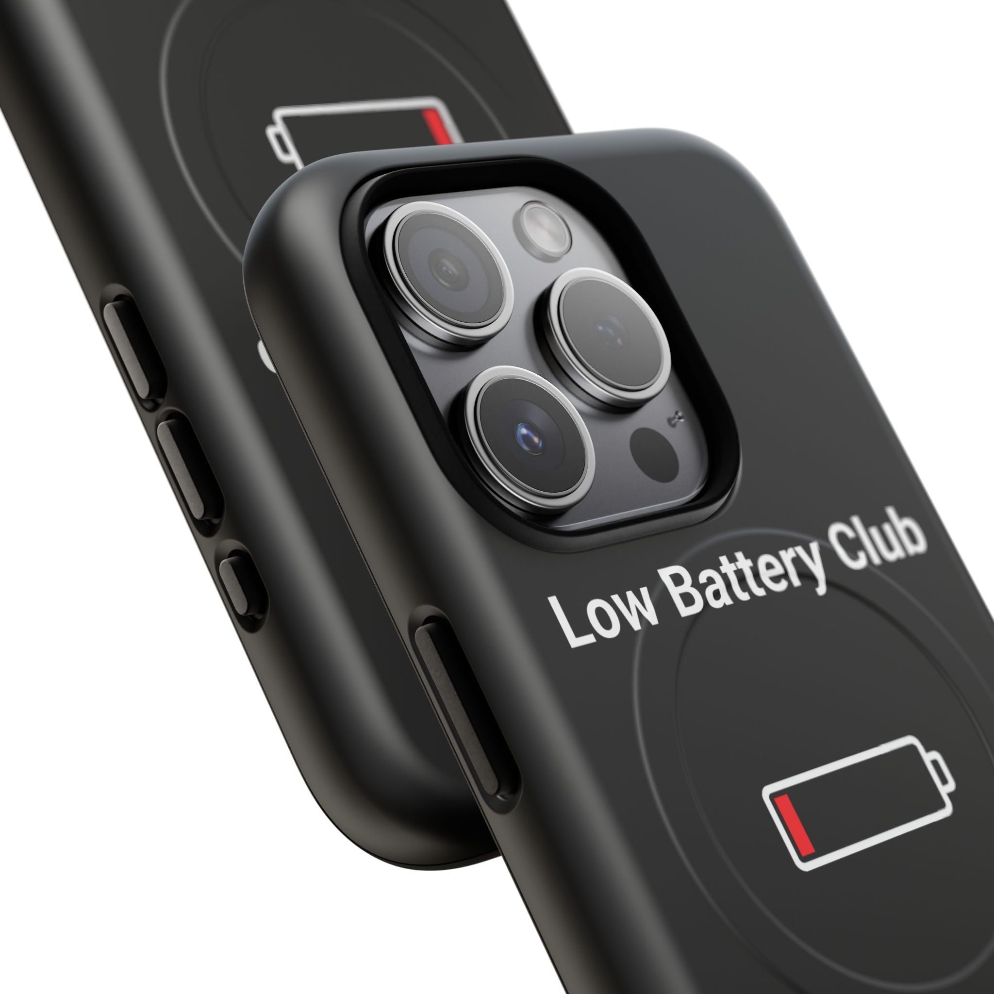 Low Battery Club Tough Magnetic Phone Case — Low Battery Design