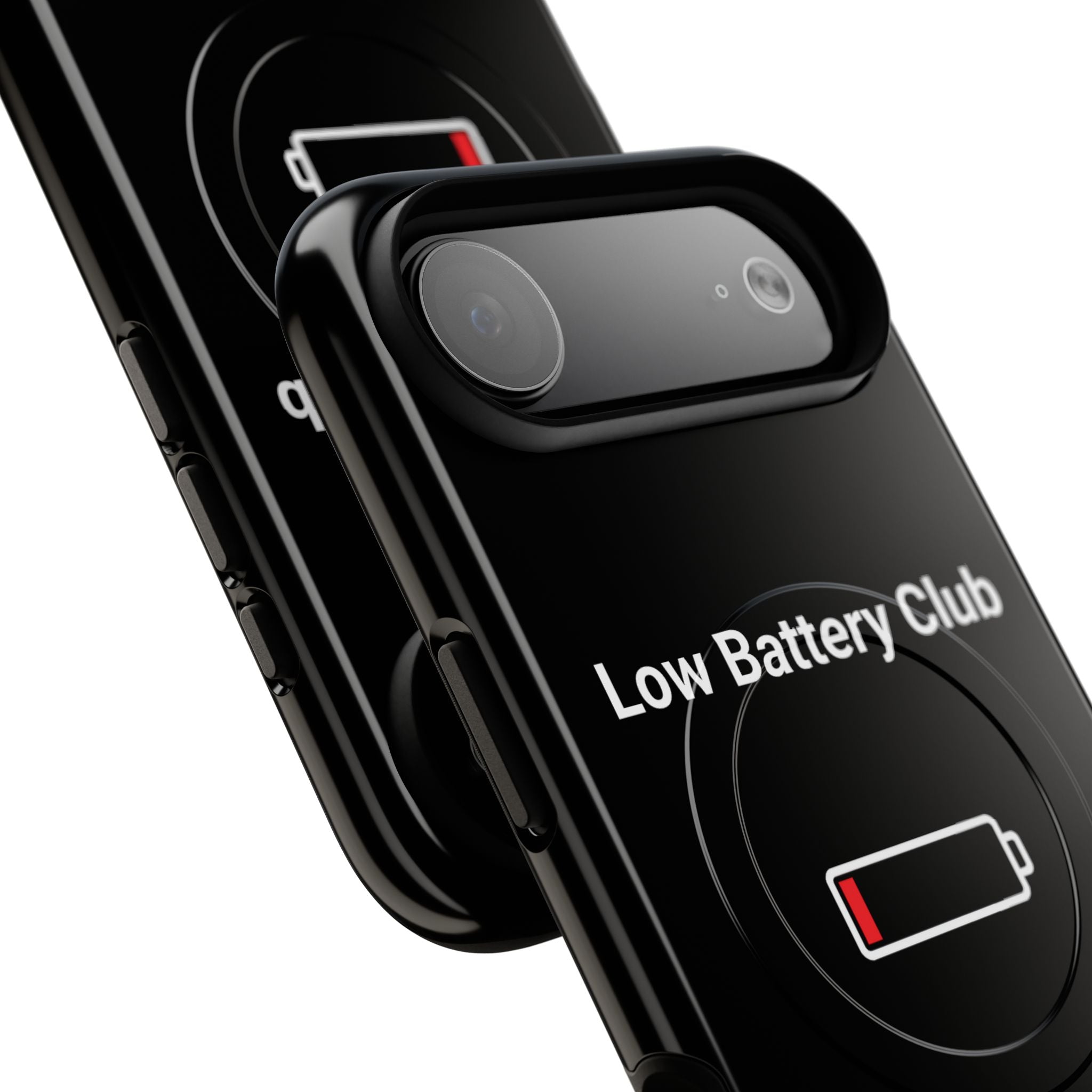 Low Battery Club Tough Magnetic Phone Case — Low Battery Design