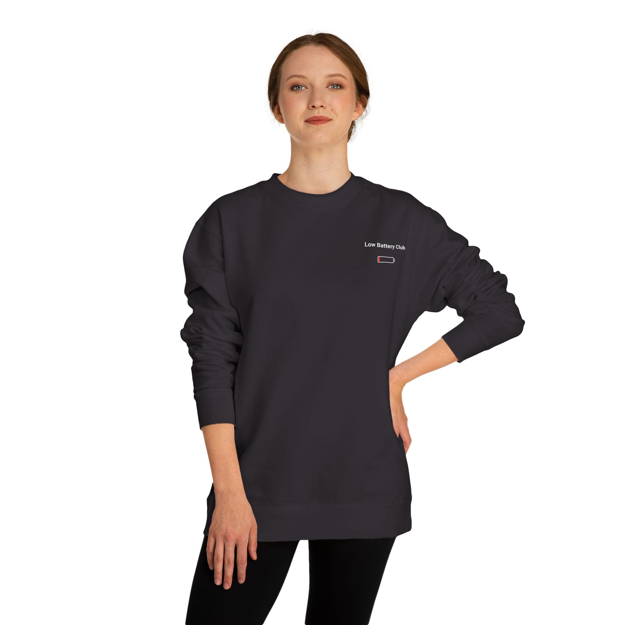 Low Battery Club Crewneck