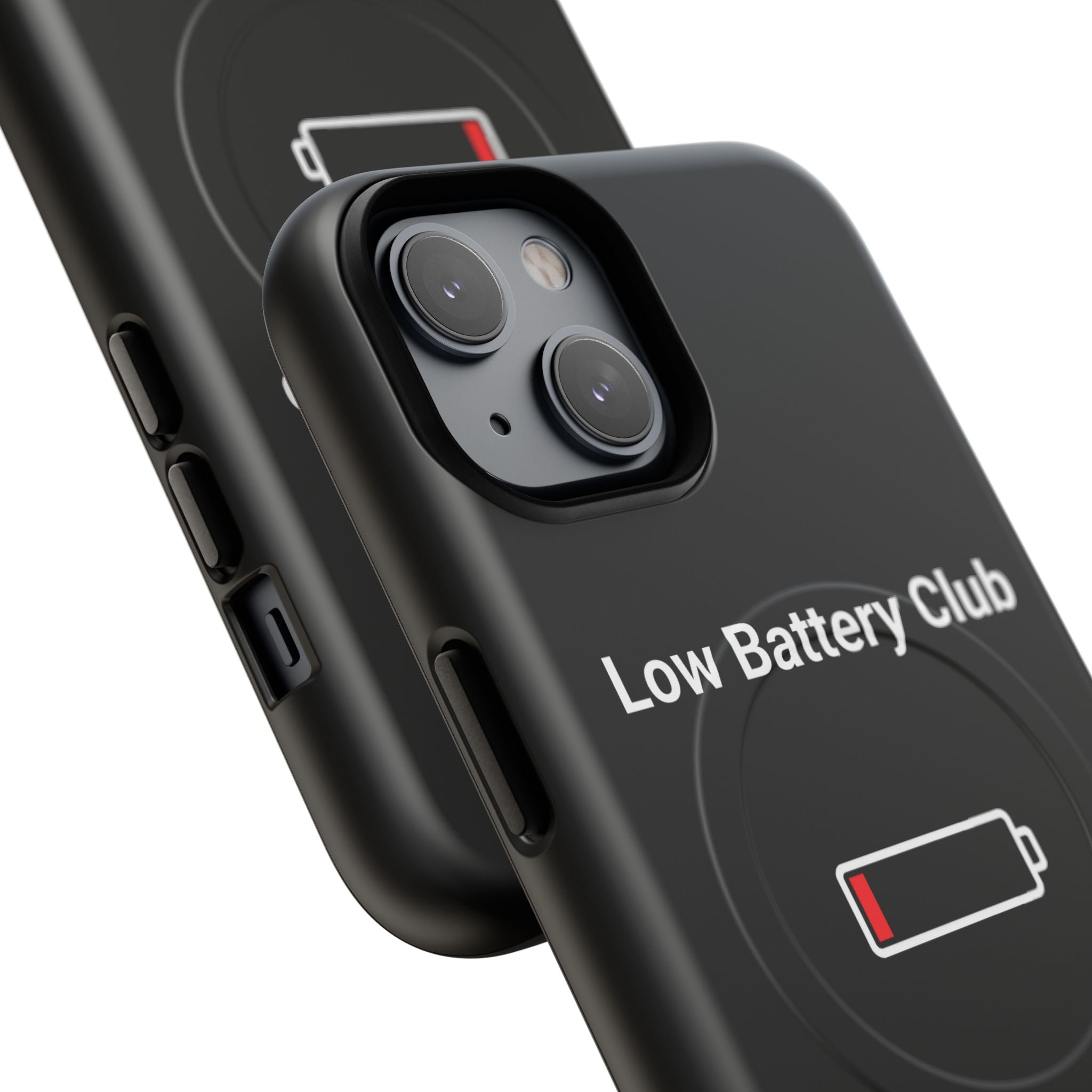 Low Battery Club Tough Magnetic Phone Case — Low Battery Design