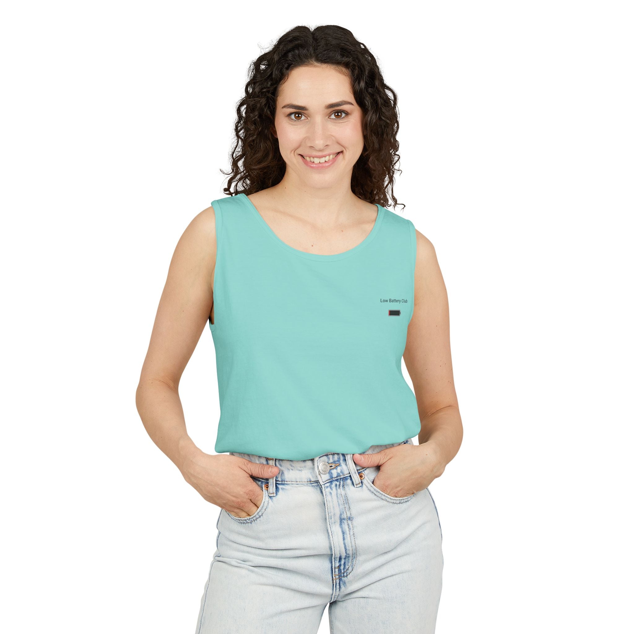 LBC Minimal Chest Logo Tank Top — Casual Southern California Beachwear