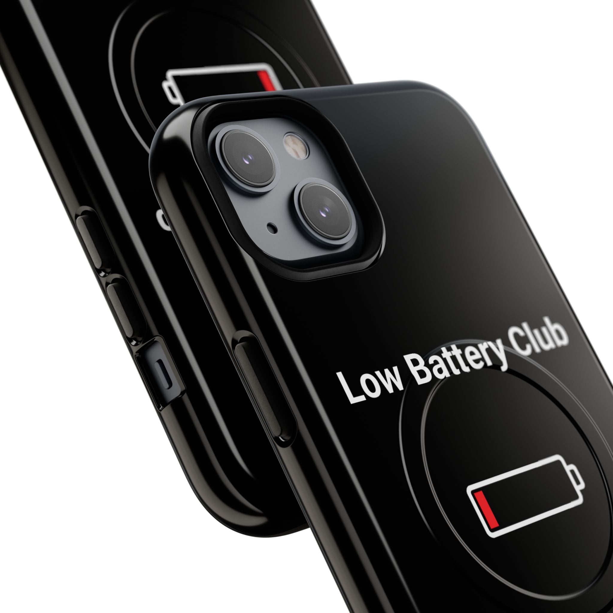 Low Battery Club Tough Magnetic Phone Case — Low Battery Design