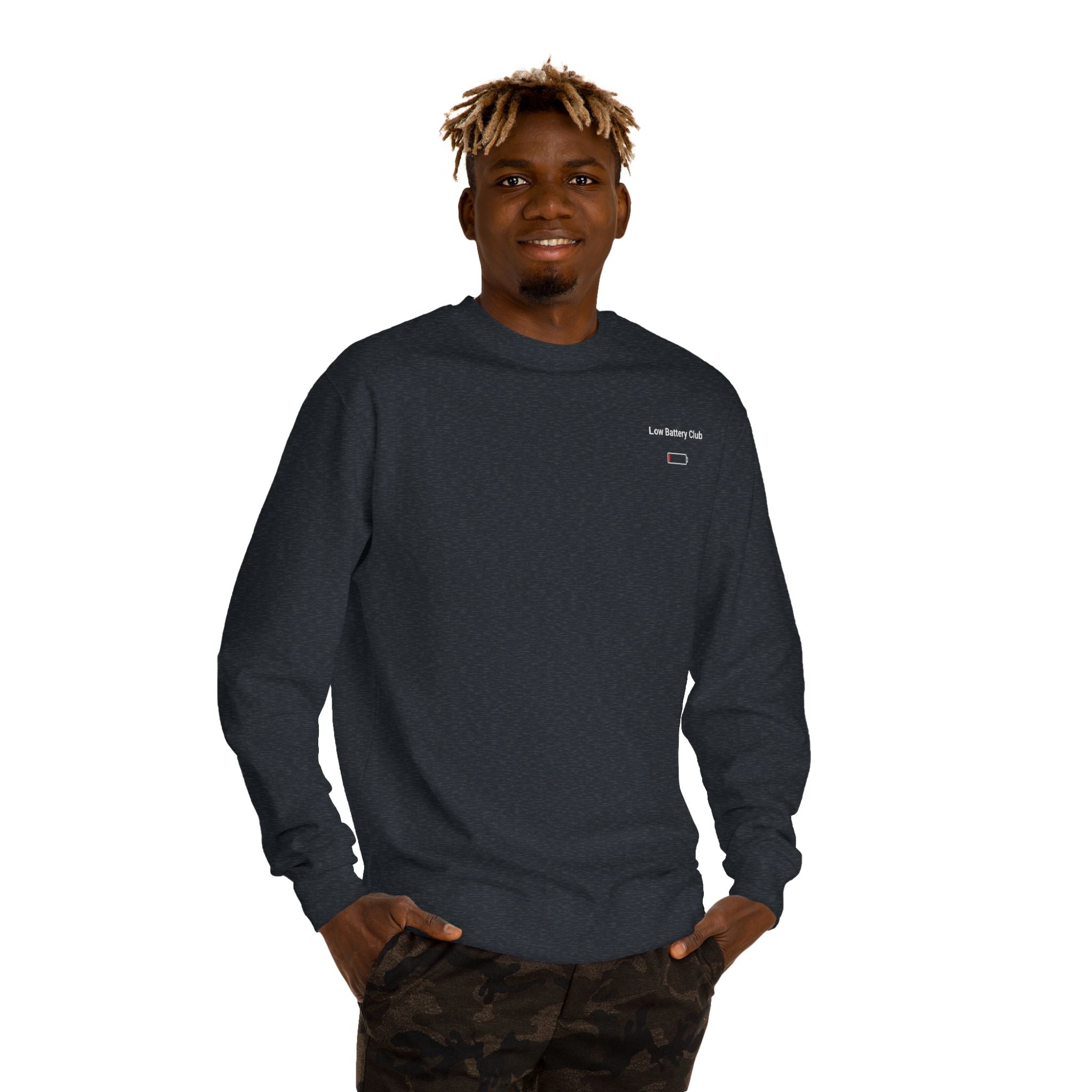 Low Battery Club Crewneck